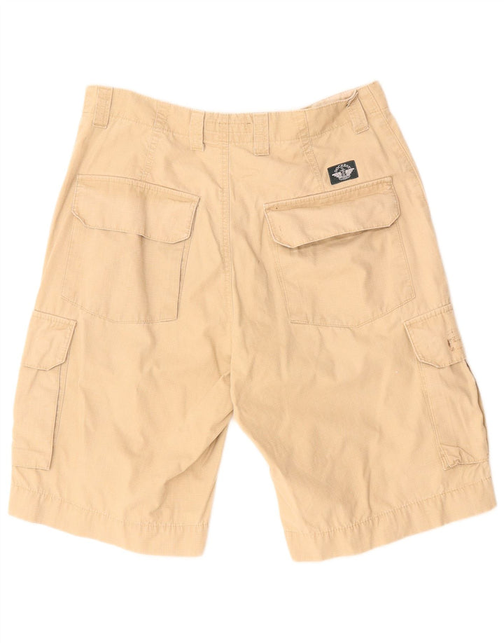 DOCKERS Womens Khakis Cargo Shorts W33 Medium Beige
