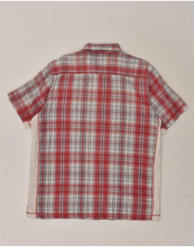 RIFLE Mens Shirt XL Red Check Cotton | Vintage Rifle | Thrift | Second-Hand Rifle | Used Clothing | Messina Hembry 