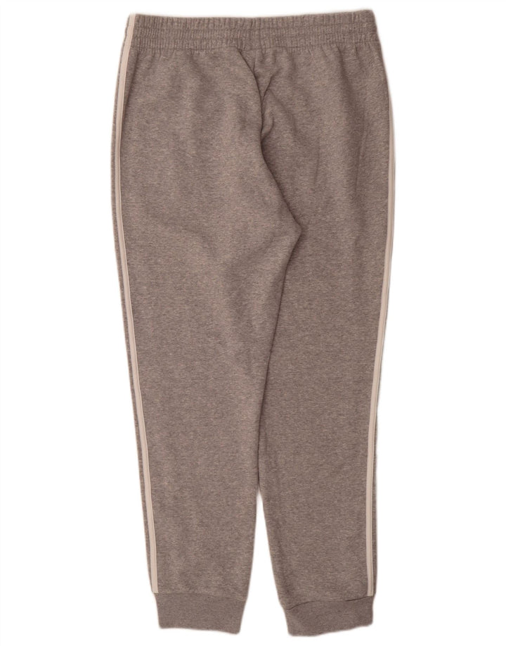 Adidas Mens Tracksuit Trousers Joggers Large Grey Cotton