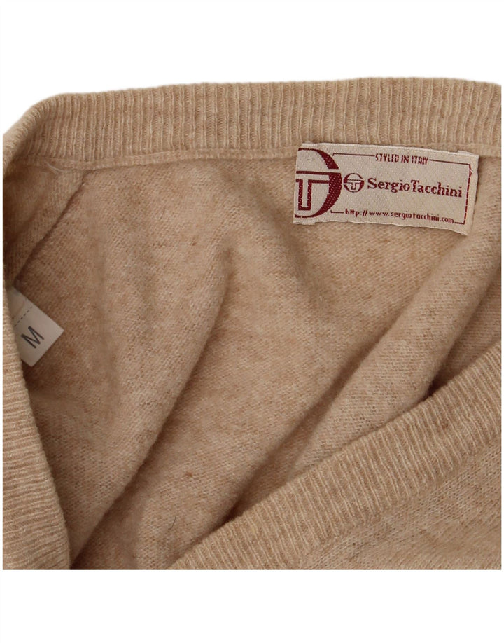 Sergio Tacchini Mens Vest Tank Top Medium Beige