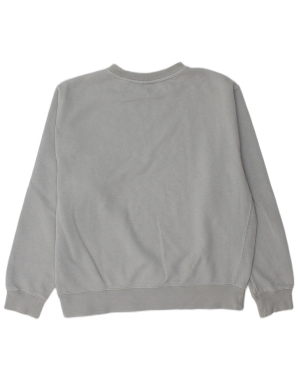 NIKE Mens Loose Fit Sweatshirt Jumper Medium Grey Cotton