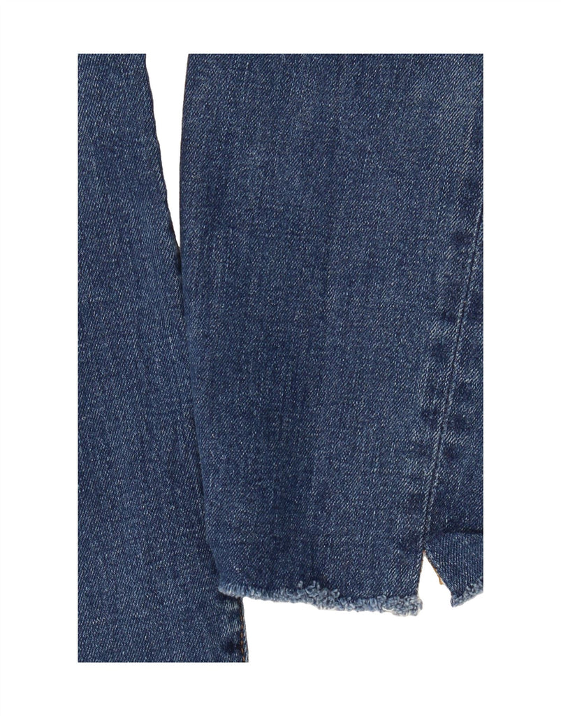 J. CREW Womens Toothpick Cropped Jeans W27 L24 Blue Cotton Vintage J. Crew and Second-Hand J. Crew from Messina Hembry 