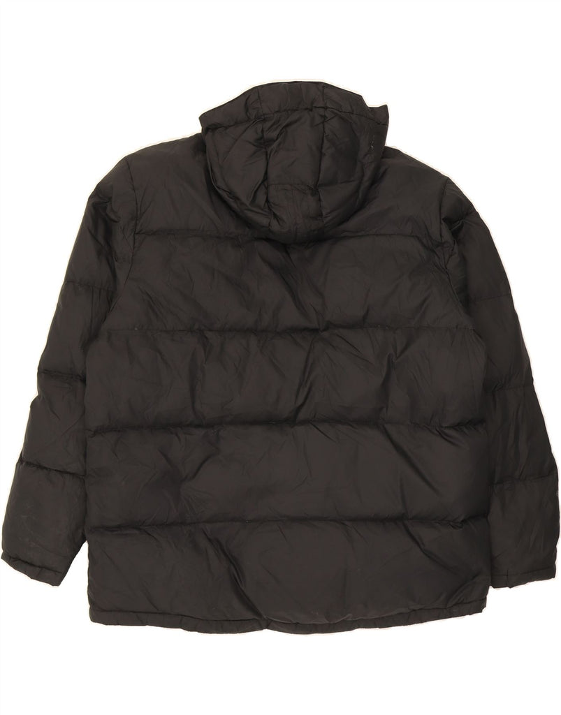 MOUNTAIN WAREHOUSE Mens Hooded Padded Jacket UK 44 2XL Black Nylon Vintage Mountain Warehouse and Second-Hand Mountain Warehouse from Messina Hembry 