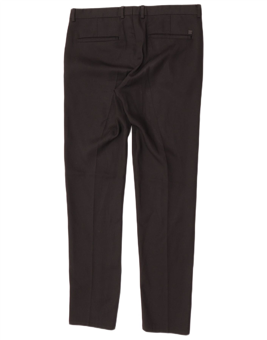 Zara Mens Slim Chino Trousers EU 40 Medium W31 L32 Black