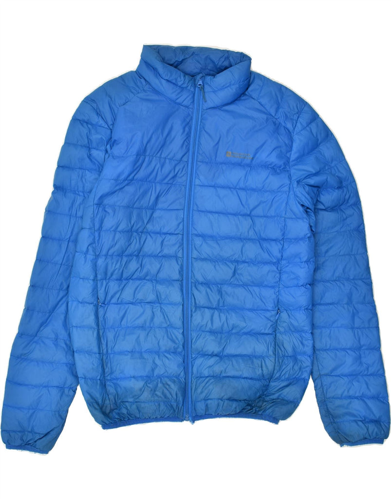 MOUNTAIN WAREHOUSE Mens Padded Jacket UK 38 Medium Blue Nylon | Vintage Mountain Warehouse | Thrift | Second-Hand Mountain Warehouse | Used Clothing | Messina Hembry 