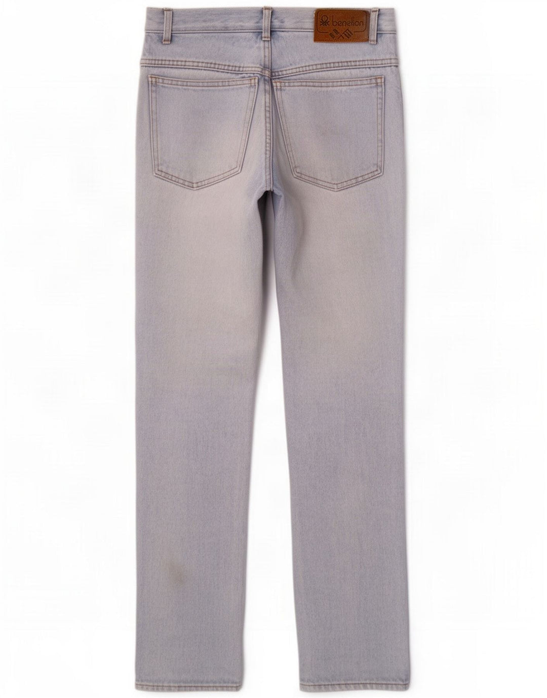 Benetton Womens Straight Jeans W28 L31 Blue