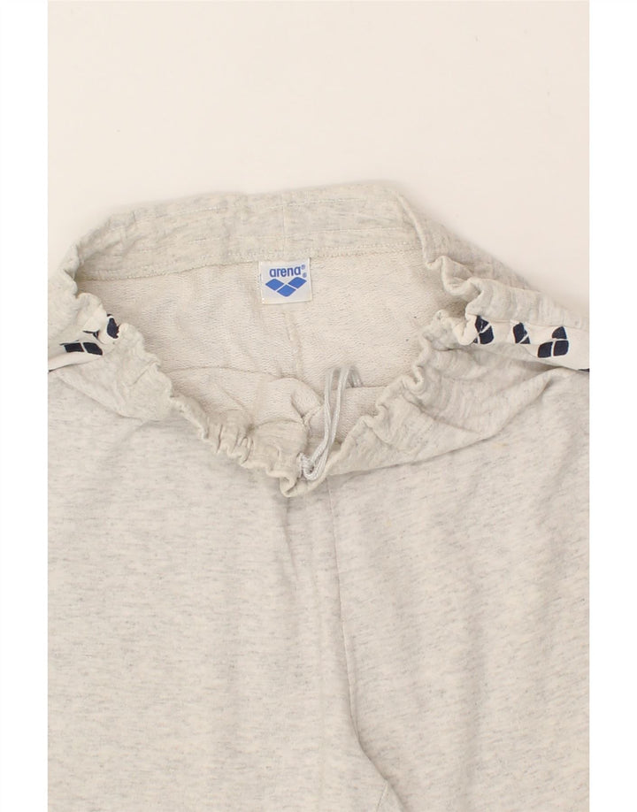 ARENA Mens Graphic Tracksuit Trousers Medium Grey Cotton Vintage Arena and Second-Hand Arena from Messina Hembry 