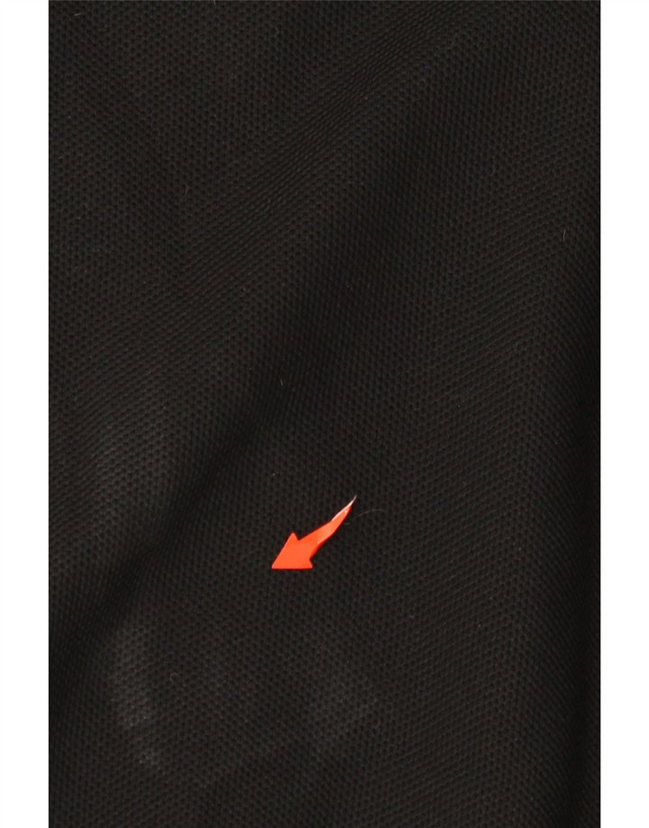 Asics Mens Graphic Tracksuit Top Jacket Large Black Colourblock