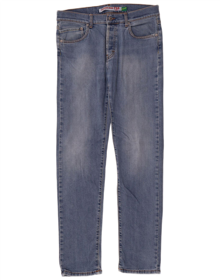 Carrera Mens 710 Regular Slim Jeans IT 50 Large W34 L34 Blue Cotton