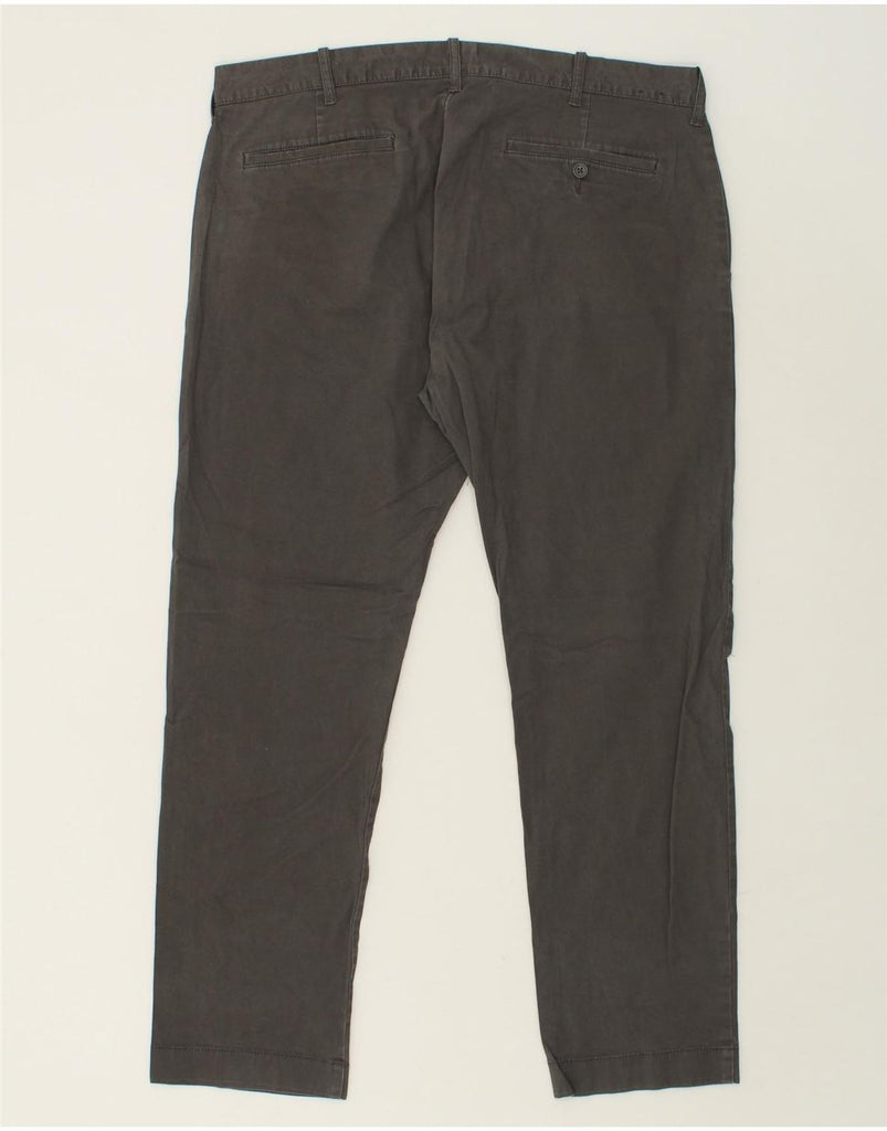 J. CREW Mens Driggs Slim Chino Trousers W36 L29 Grey Cotton | Vintage J. Crew | Thrift | Second-Hand J. Crew | Used Clothing | Messina Hembry 