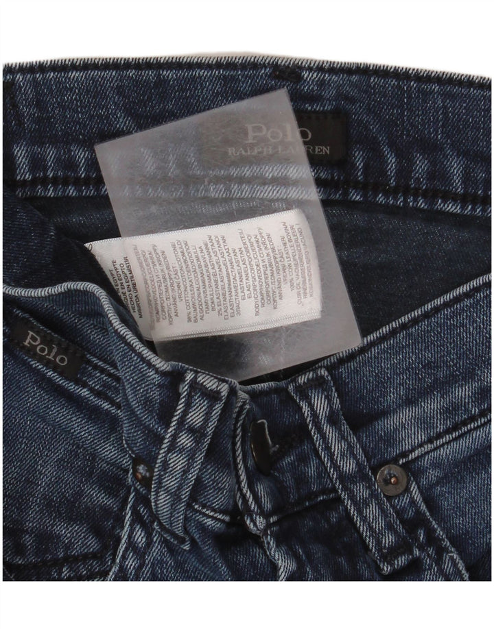 Ralph Lauren Mens Slim Jeans W30 L30 Blue Cotton