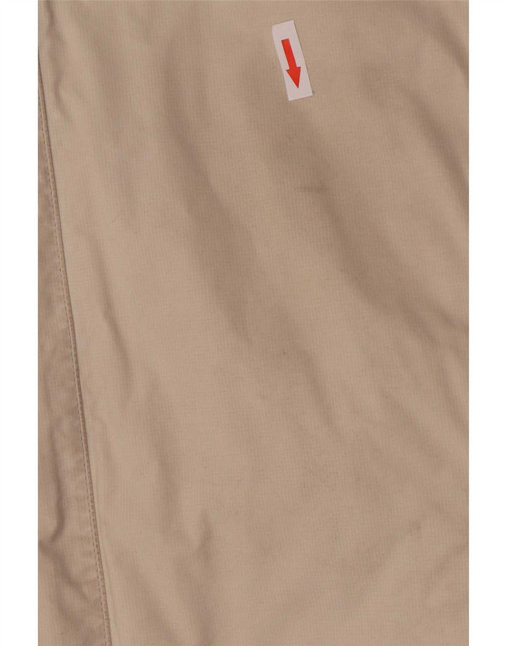 Berghaus Womens Oversized Windbreaker Jacket UK 14 Medium Beige Colourblock