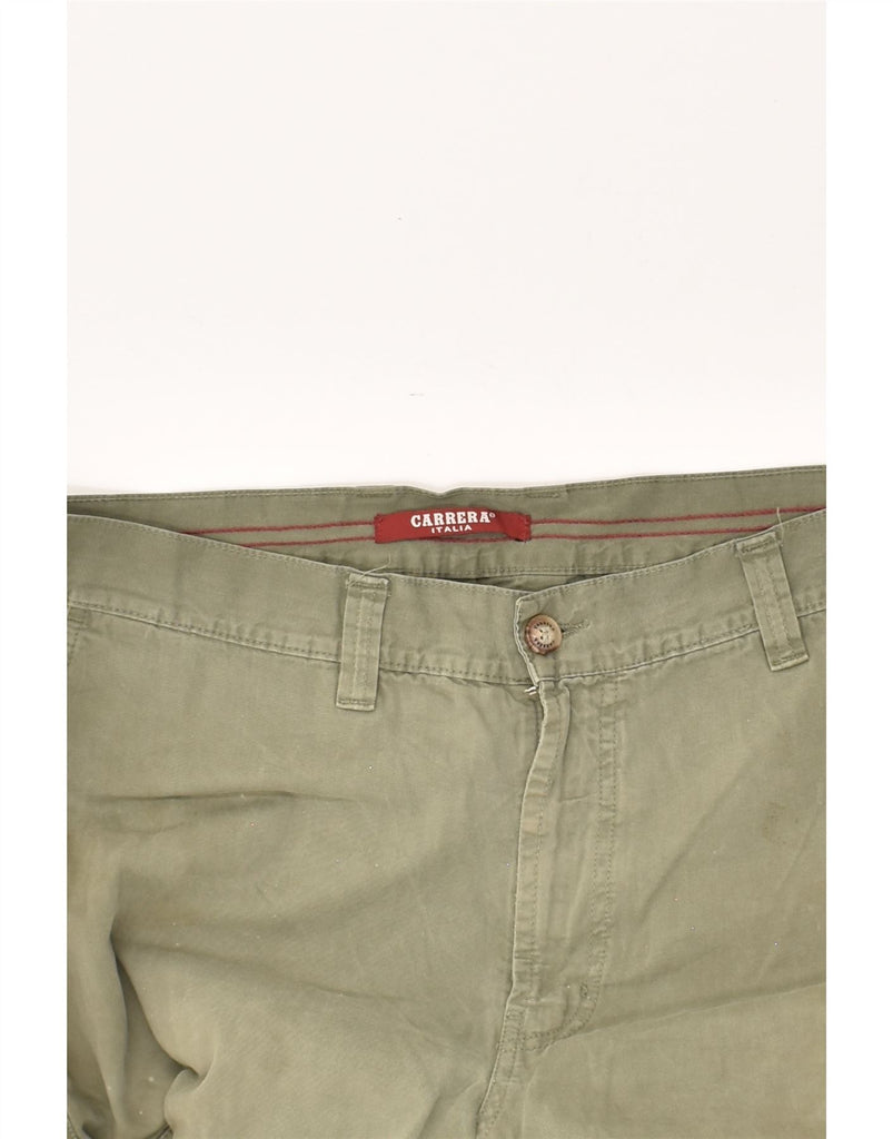 CARRERA Mens Straight Cargo Trousers IT 54 2XL W42 L30  Grey Cotton Vintage Carrera and Second-Hand Carrera from Messina Hembry 