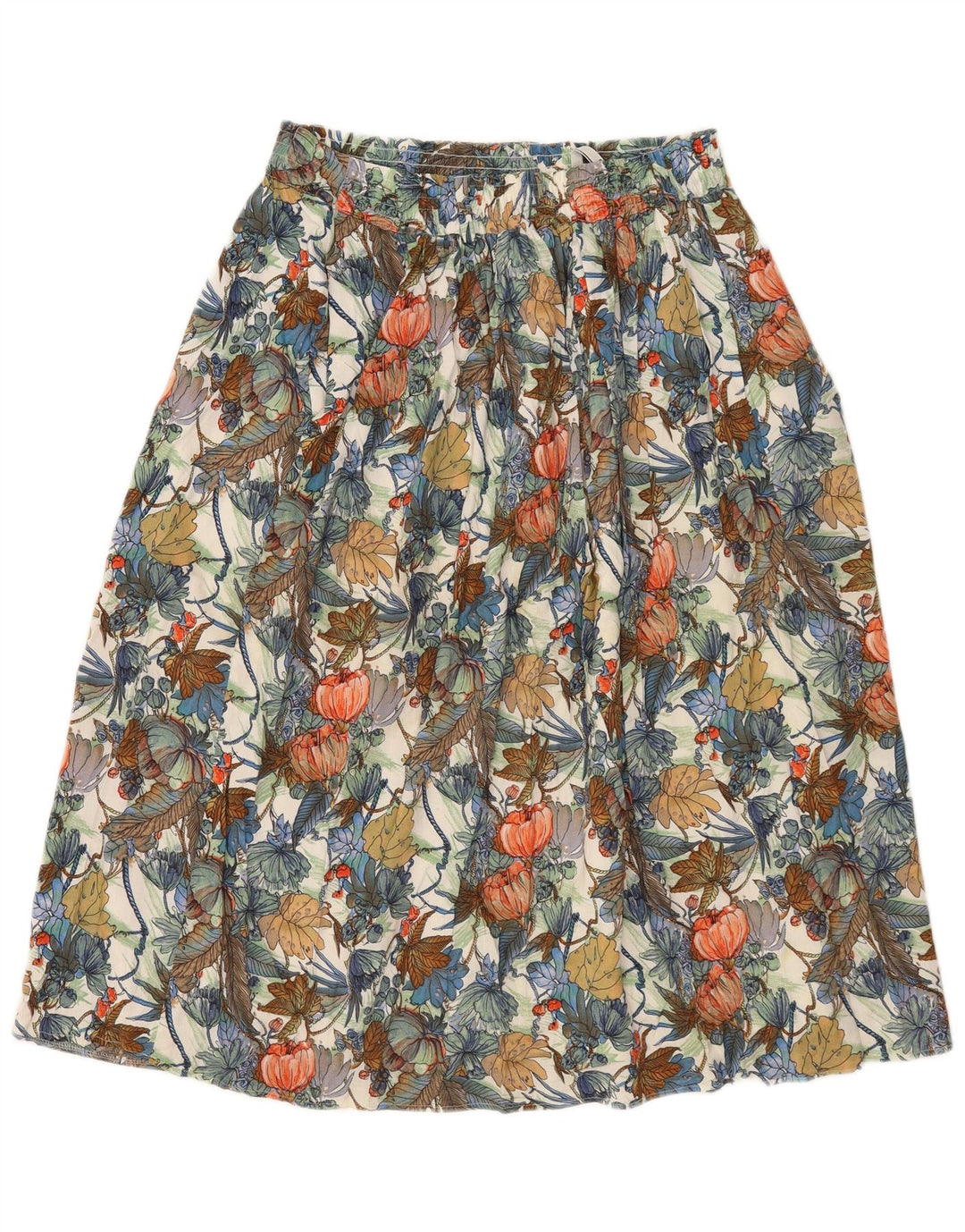 Gerry Weber Womens Flared Skirt EU 42 Large W32 Multicoloured Floral