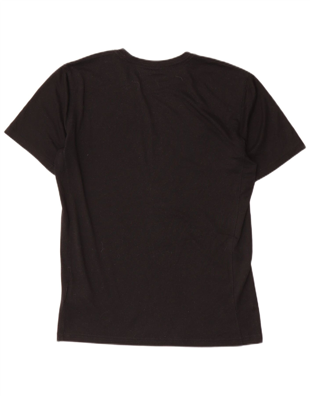 Nike Mens Dri Fit Graphic T-Shirt Top Small Black Polyester