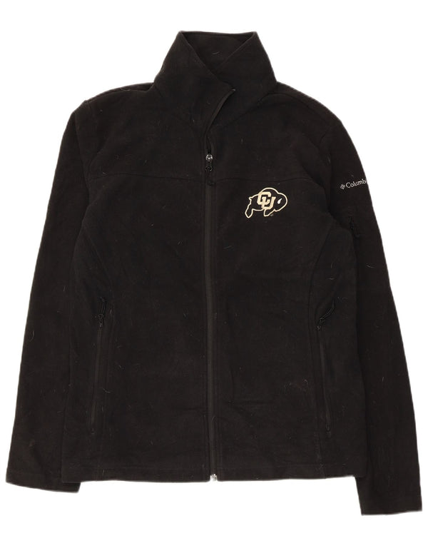 Columbia Mens Fleece Jacket UK 40 Large Black Polyester