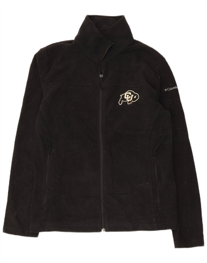Columbia Mens Fleece Jacket UK 40 Large Black Polyester