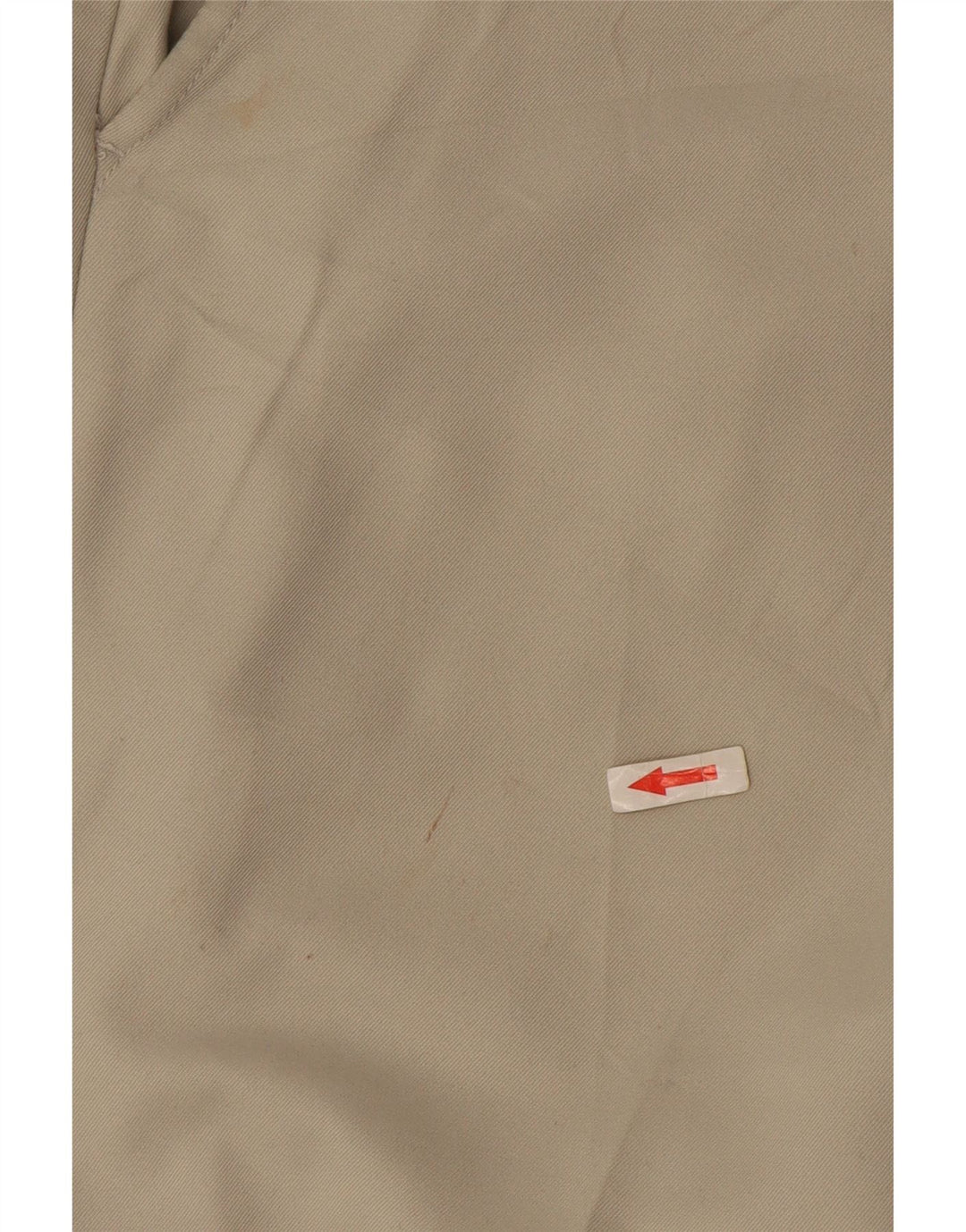 Izod Mens Straight Chino Trousers W36 L32 Off White Polyester
