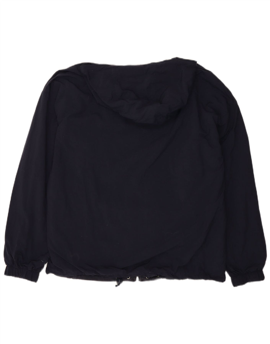 FILA Mens Hooded Reversible Jacket IT 50 Large Navy Blue Colourblock