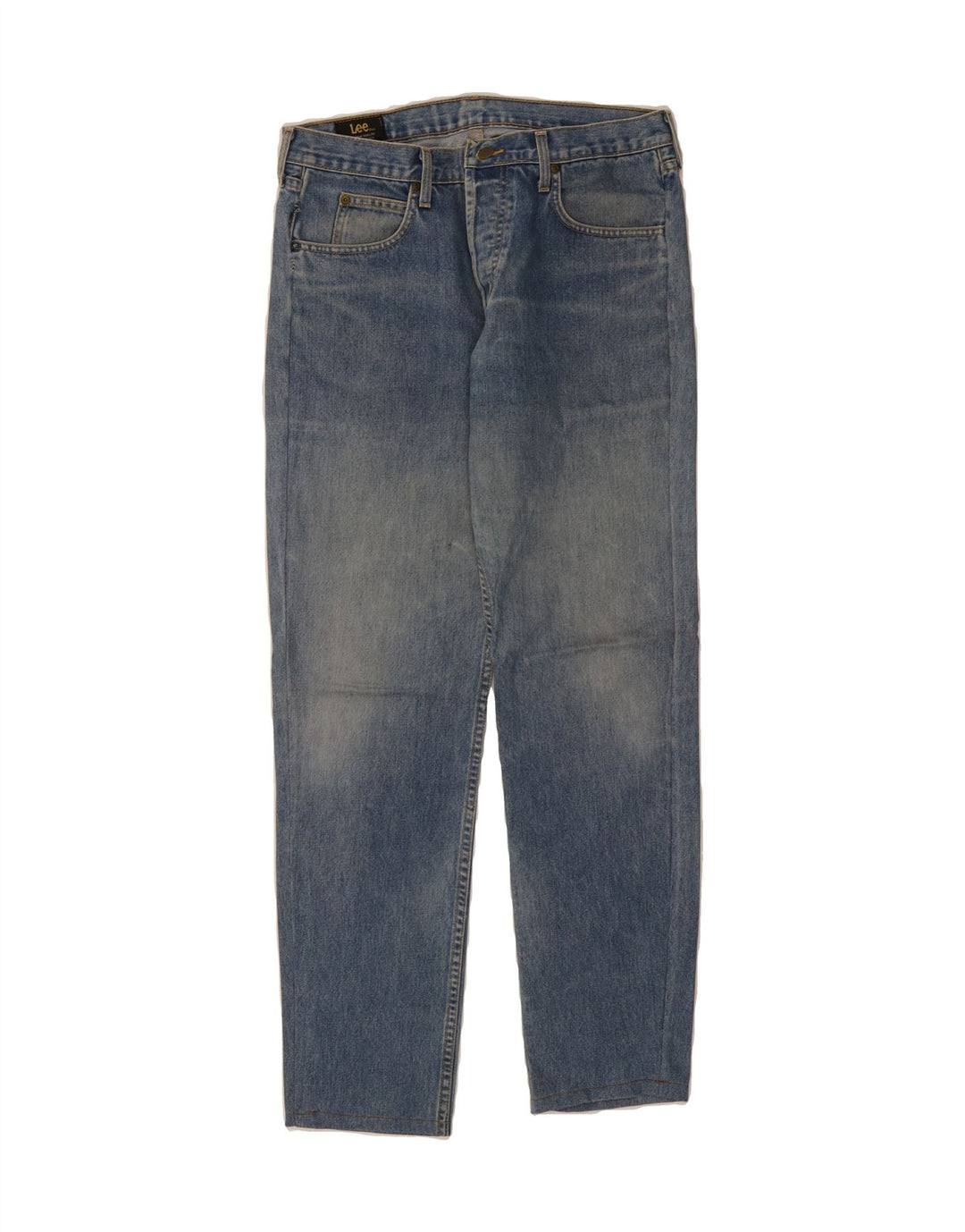 LEE Mens Straight Jeans W34 L30 Blue Vintage Lee and Second-Hand Lee from Messina Hembry 