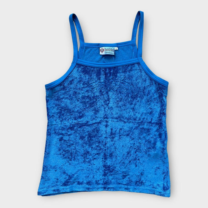 Y2K O’Neil velour cami top - Large