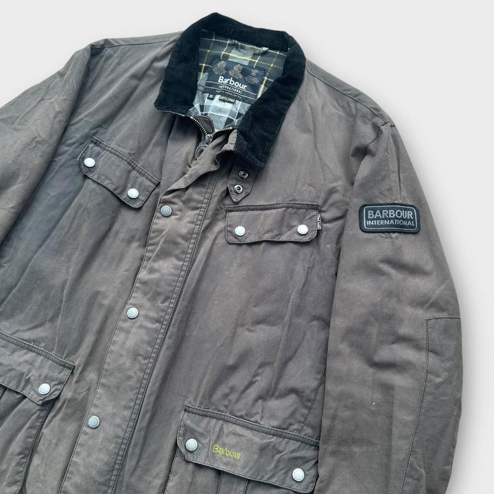 Barbour international wax jacket - XL