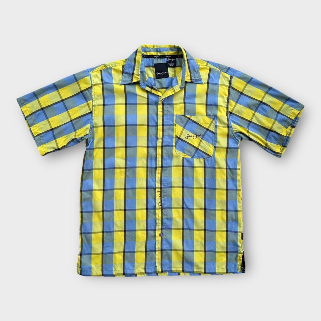 Vintage Sean John short sleeve shirt - large (fits like a baggy XL)