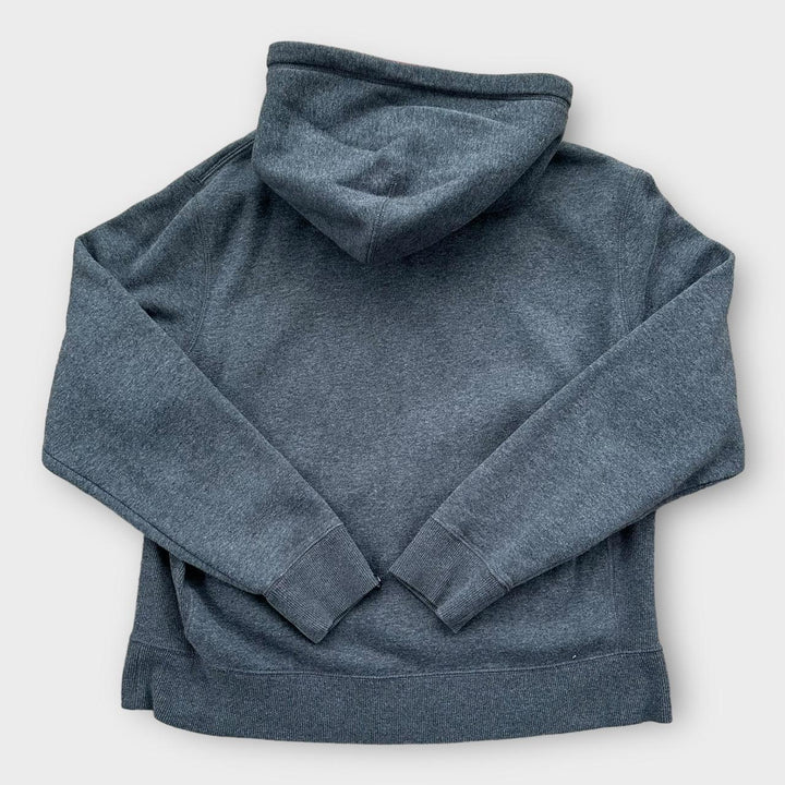 Nike swoosh hoodie in grey - medium