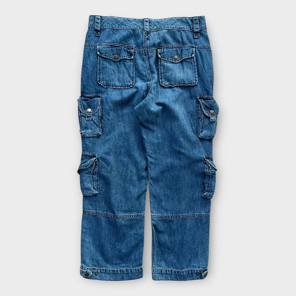 Ralph Lauren wide leg cargo trousers - women’s 10