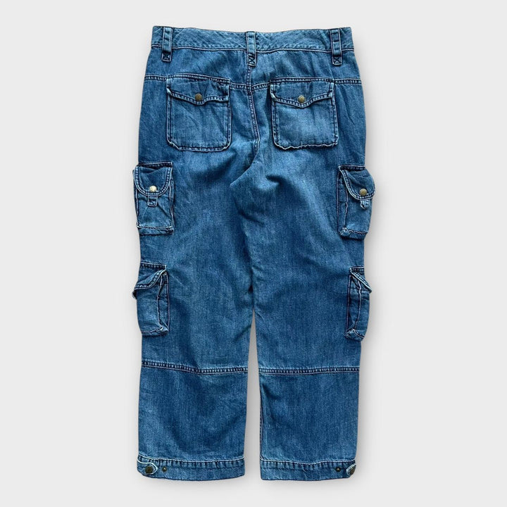 Ralph Lauren wide leg cargo trousers - women’s 10