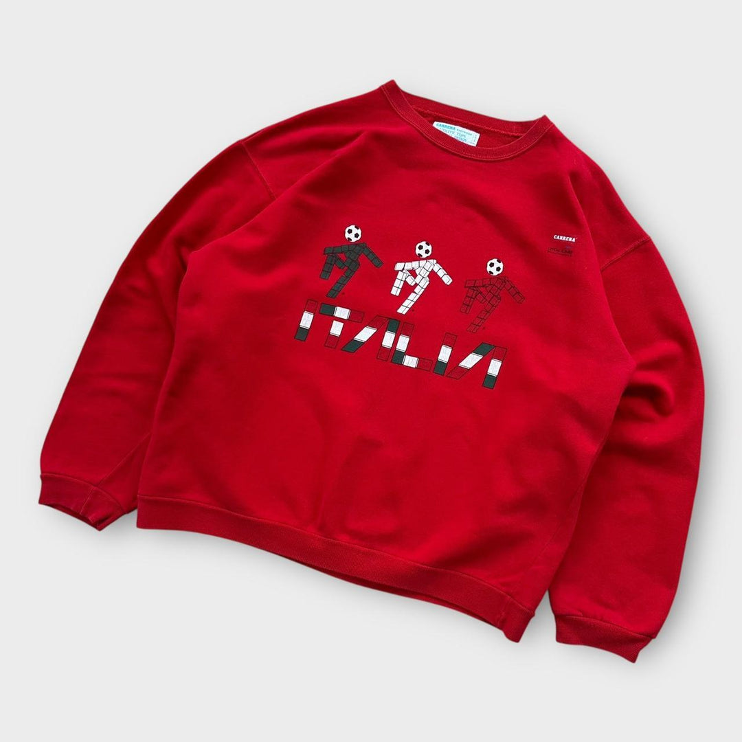 Vintage Italia 90 carrera sweatshirt - large (boxy)