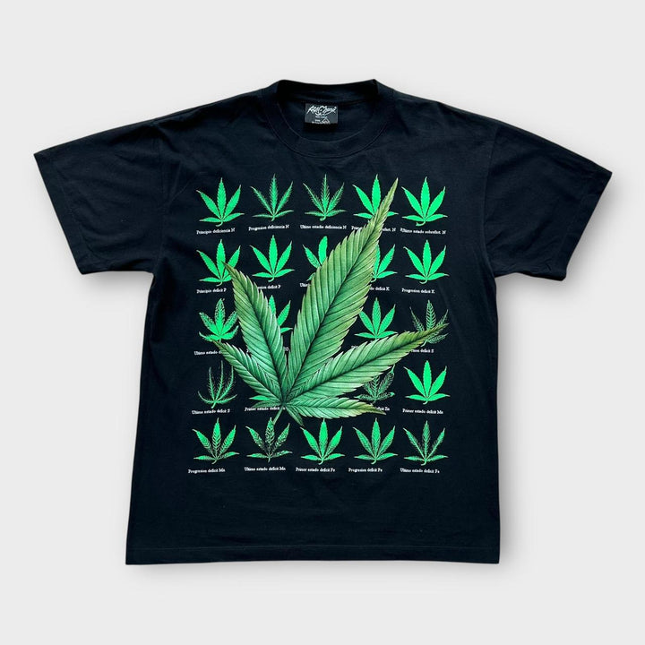 Weed graphic tee - large