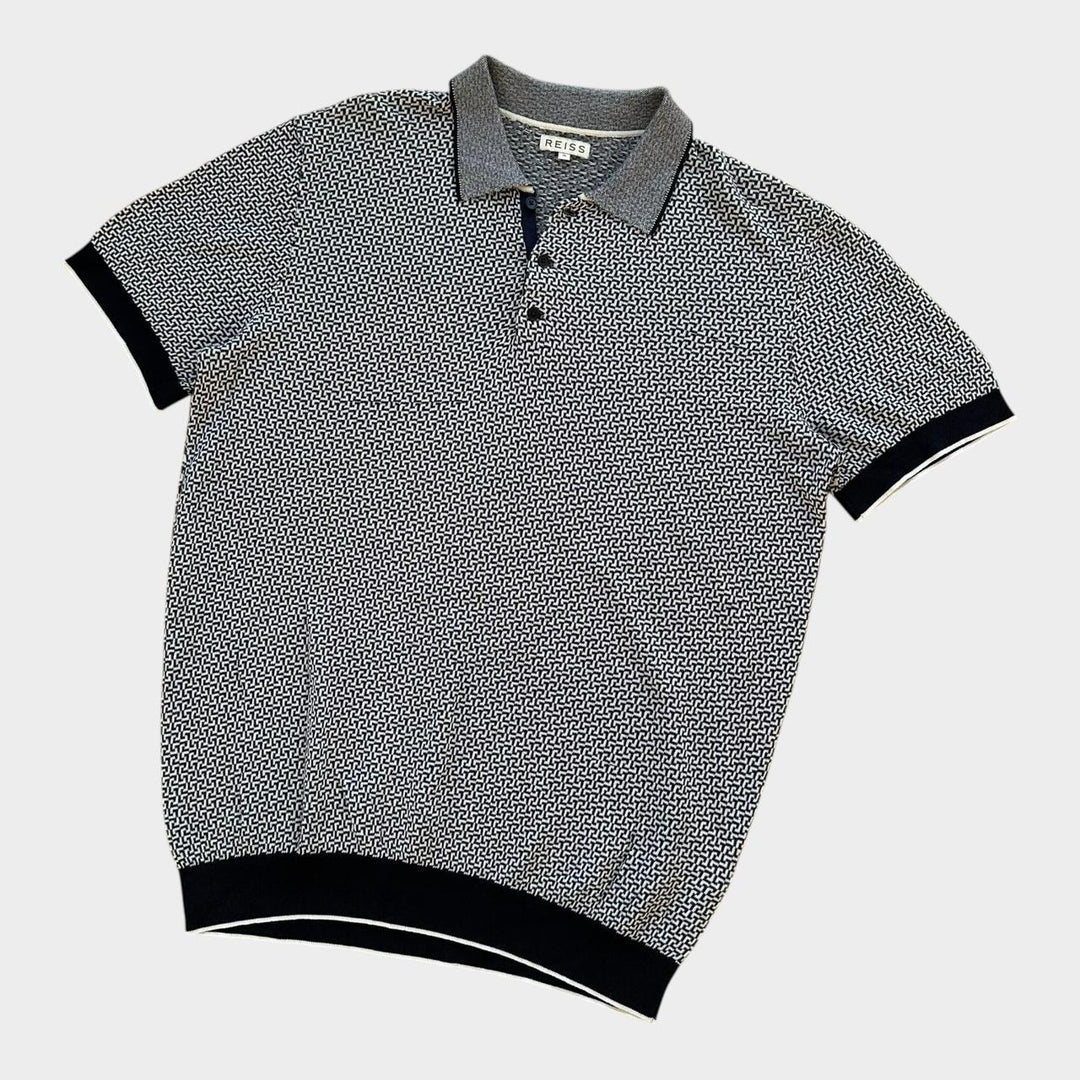 Reiss knit polo - XL