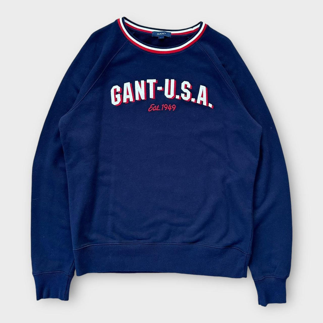 Gant spell out sweatshirt - large