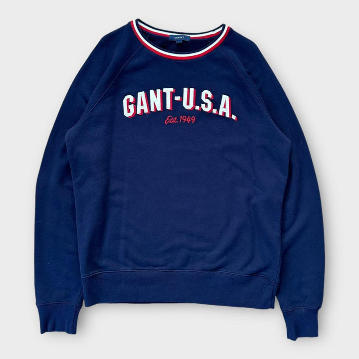 Gant spell out sweatshirt - large