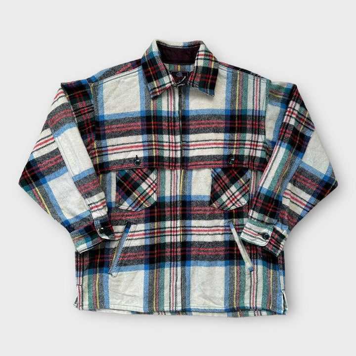 Johnson Woolen Mills wool flannel jacket - Large