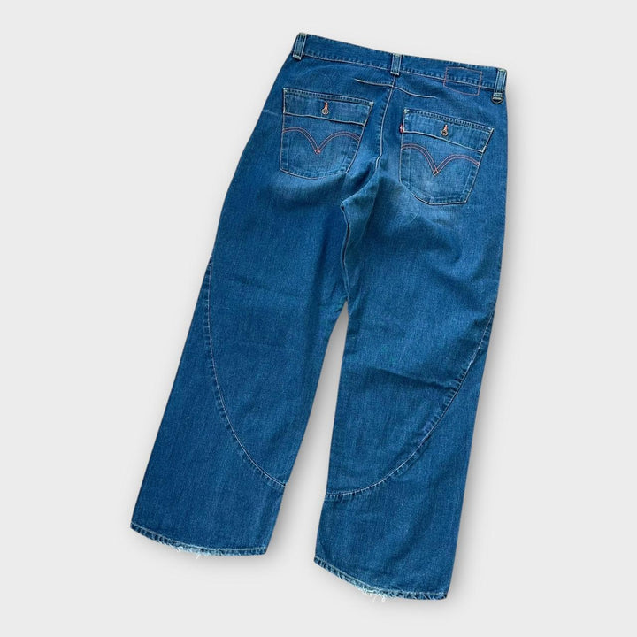 Baggy Levi’s twisted jeans - 34 waist
