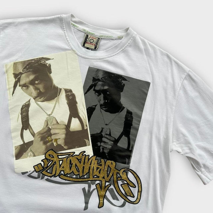 Tupac graphic tee - large