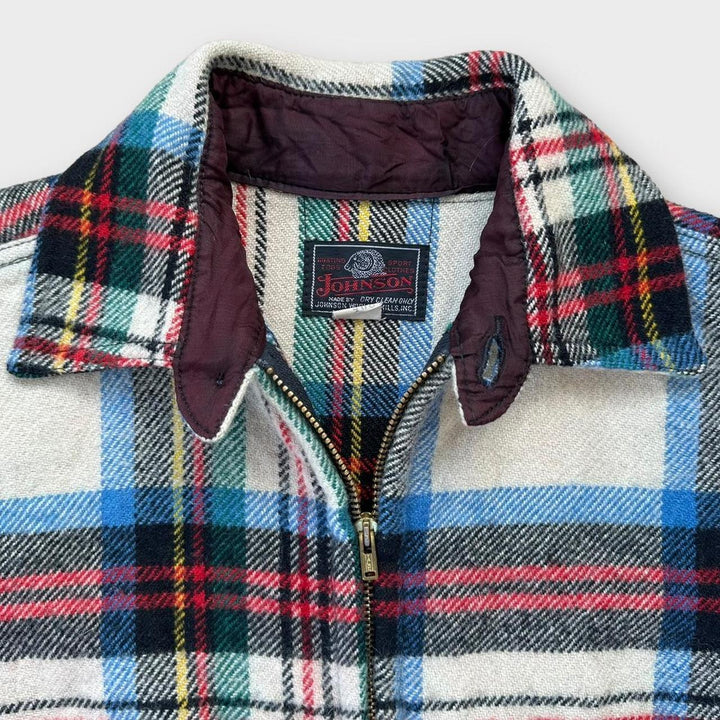 Johnson Woolen Mills wool flannel jacket - Large