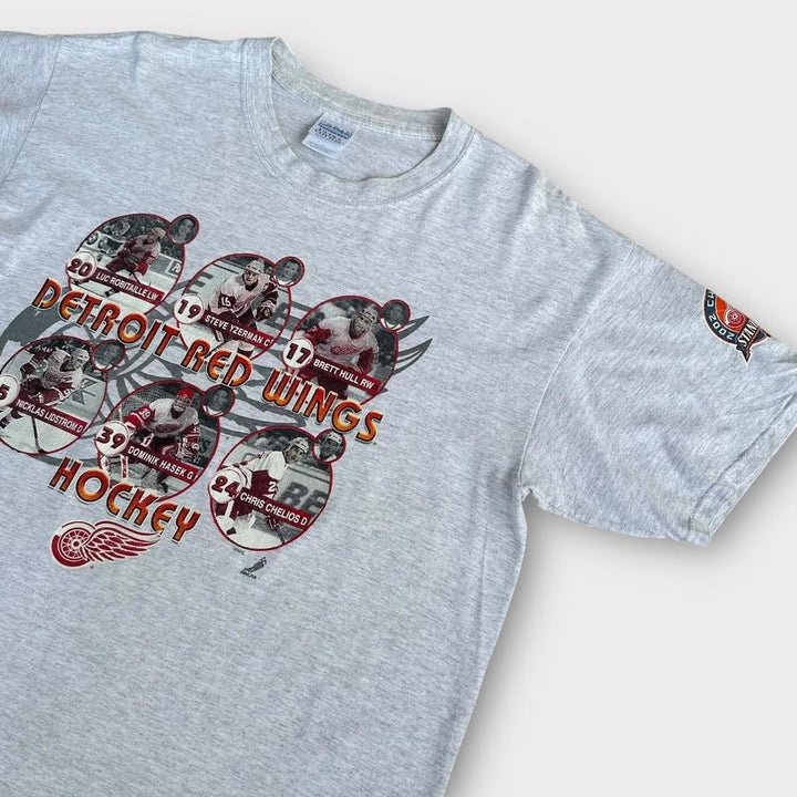 Vintage NHL Detroit red wings tee - large