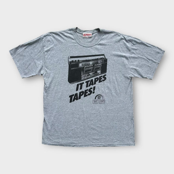 DJ tape graphic tee - XL