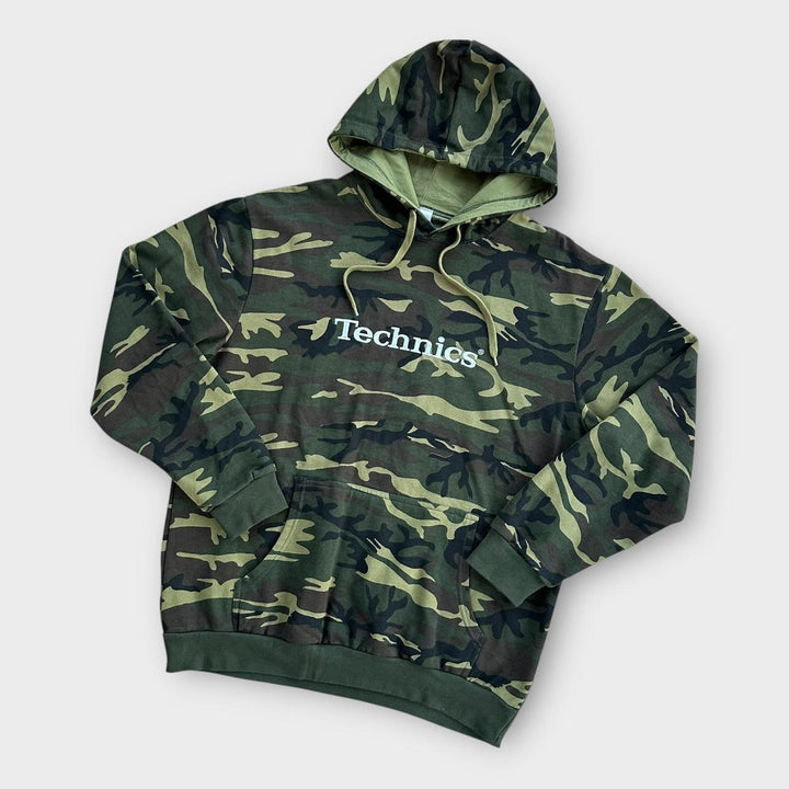 Vintage Technics DJ hoodie - large