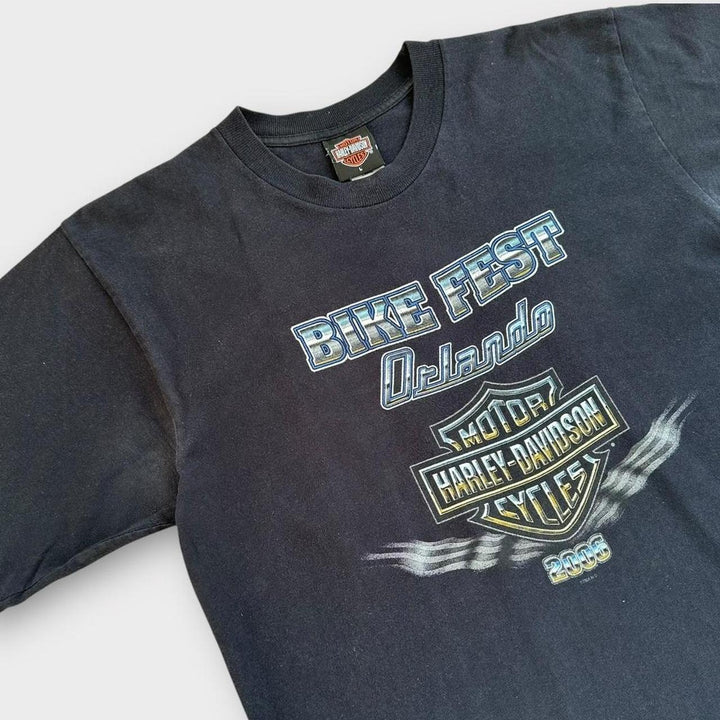 Vintage Harley Davidson tee - large