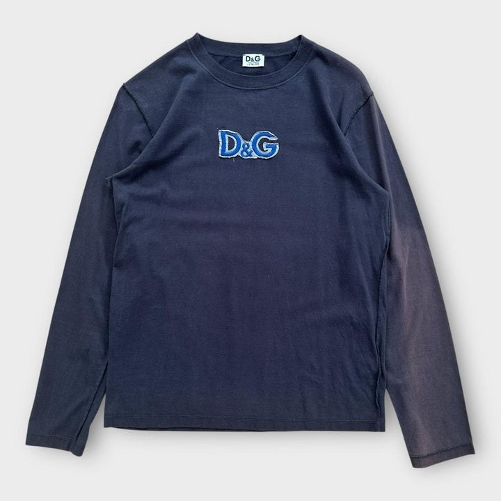 D&G spell out longsleeve tee - junior XL (women’s large)