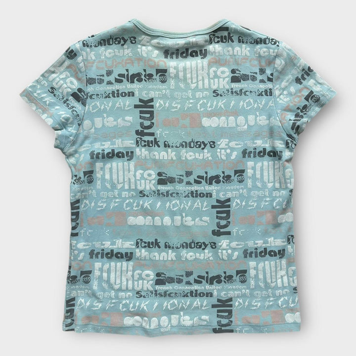 Vintage Y2K FCUK tee - women’s large