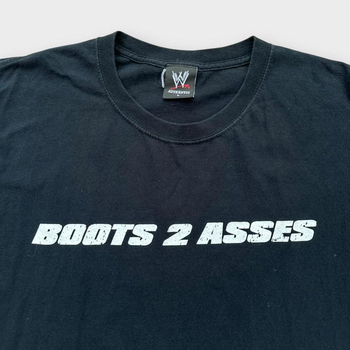 WWE The Rock wrestling tee - large