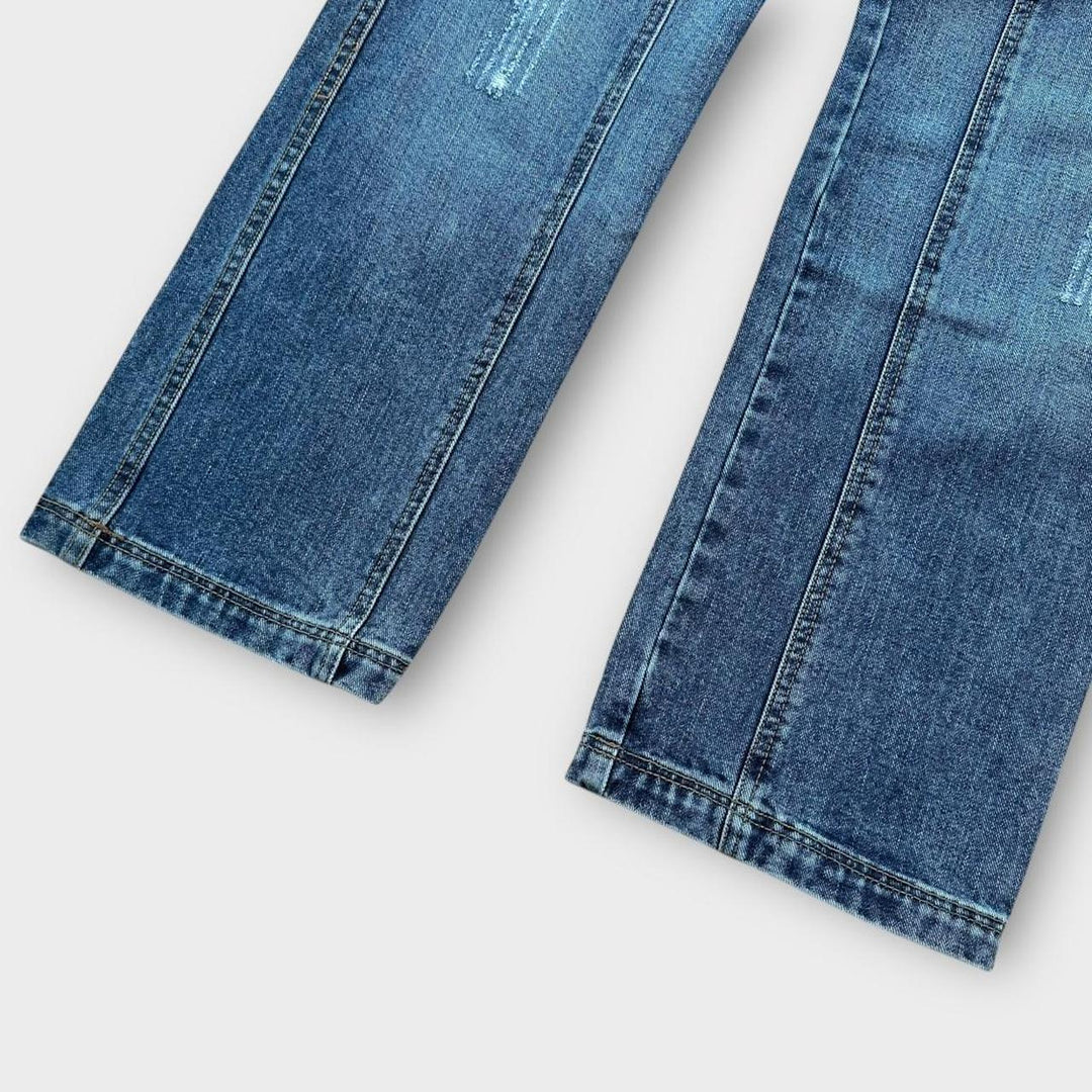 Vintage Y2K wide leg denim jeans - 28 waist