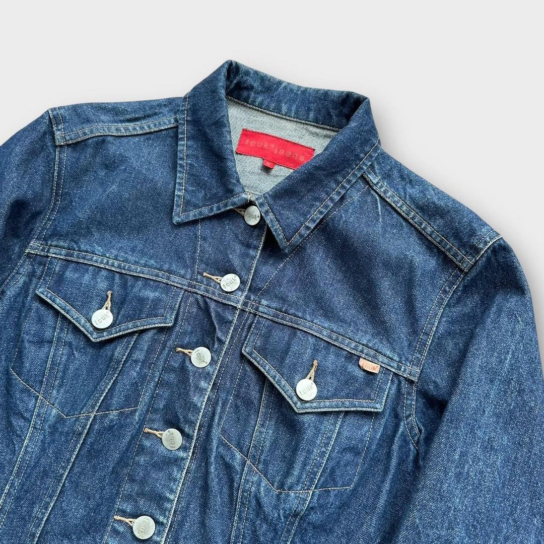 Y2K FCUK denim jacket - women’s medium