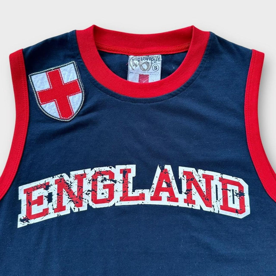 Y2K England vest - small