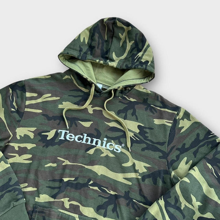 Vintage Technics DJ hoodie - large